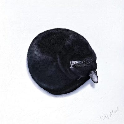 Po by Vicky Mount art print