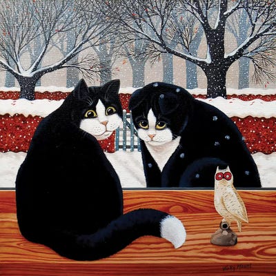 Prodigal Cat by Vicky Mount metal wall art