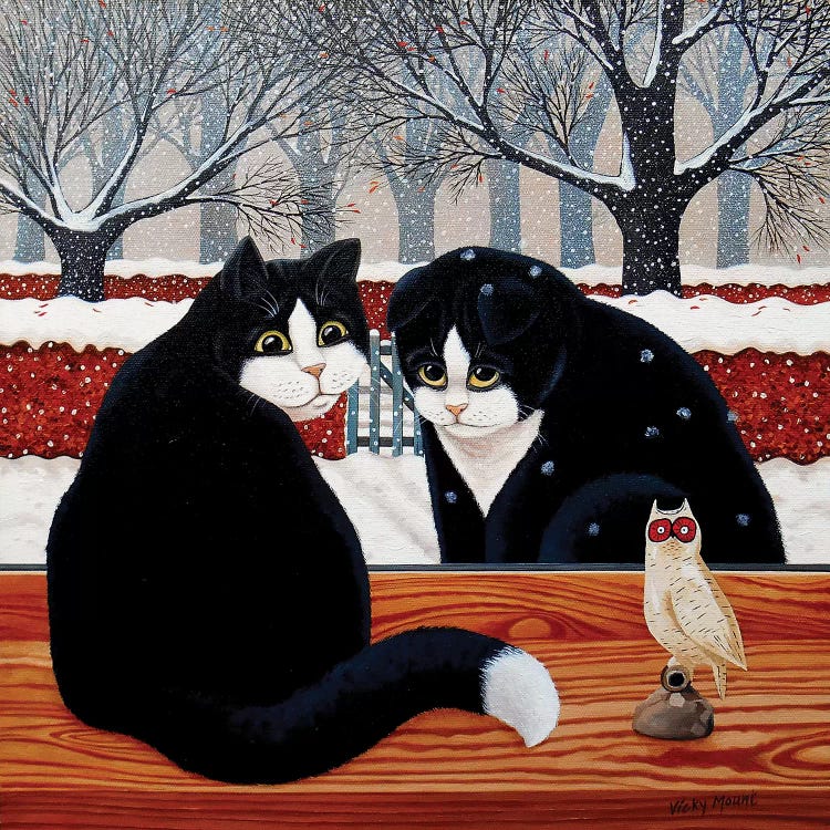 Prodigal Cat by Vicky Mount wall art