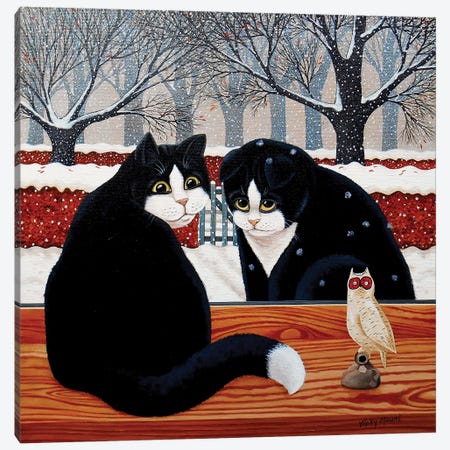 Prodigal Cat Canvas Print #VMN106} by Vicky Mount Canvas Art Print