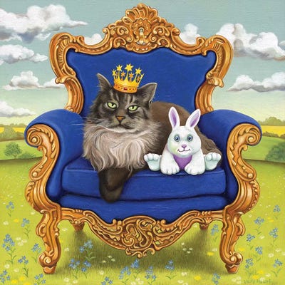 Queen Gwen by Vicky Mount canvas print