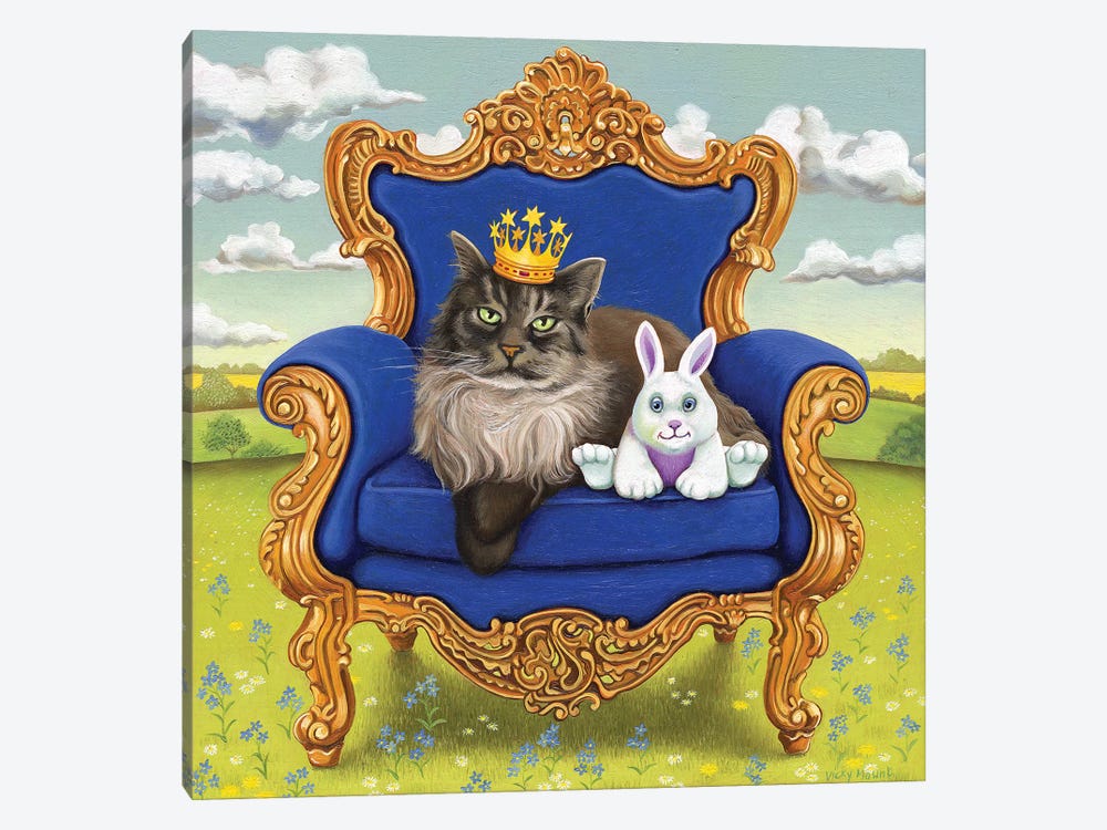 Queen Gwen by Vicky Mount 1-piece Canvas Artwork