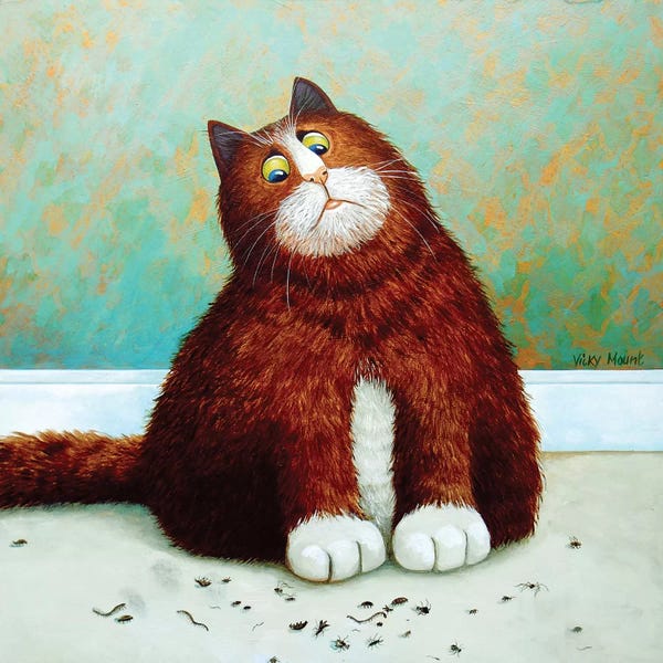 Orange Cats: Albert's Bug Collection by Vicky Mount