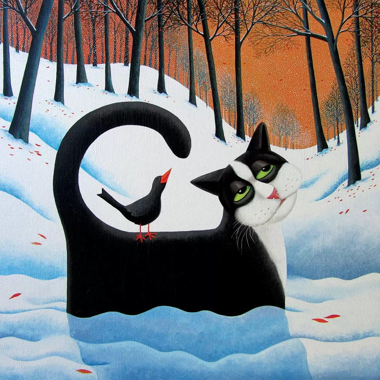 Snow Drifter by Vicky Mount wall art