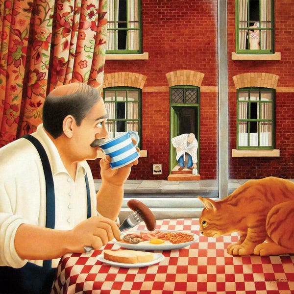 Orange Cats: Arthur's Morning by Vicky Mount