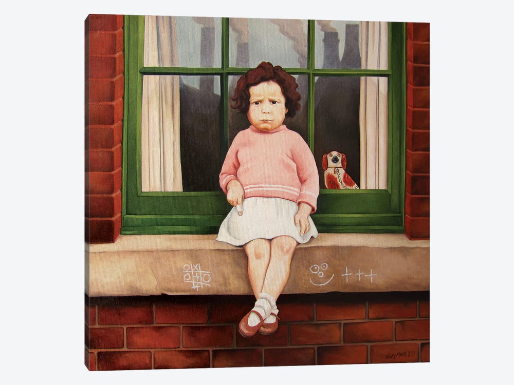 Sore Finger by Vicky Mount 1-piece Canvas Art