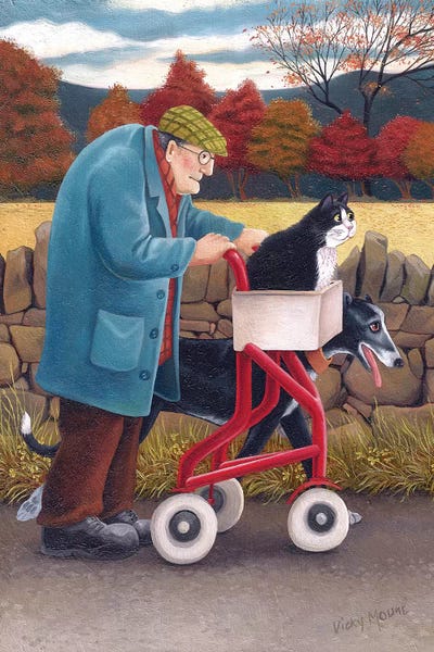 Vicky Mount: Speedy Cat & Rocket Dog by Vicky Mount