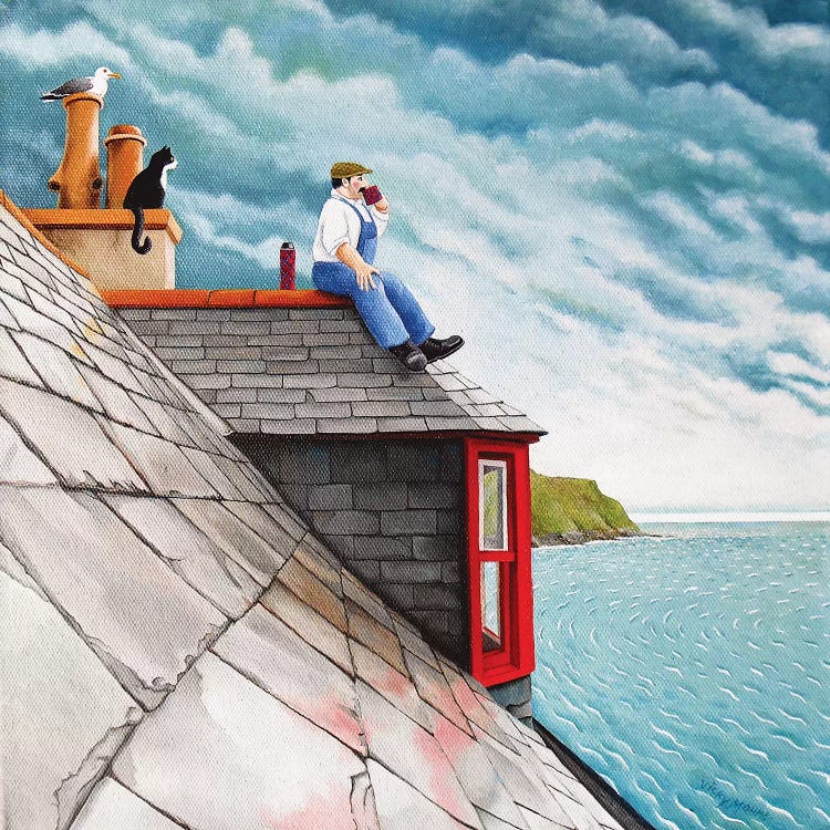 Tea Break by Vicky Mount wall art