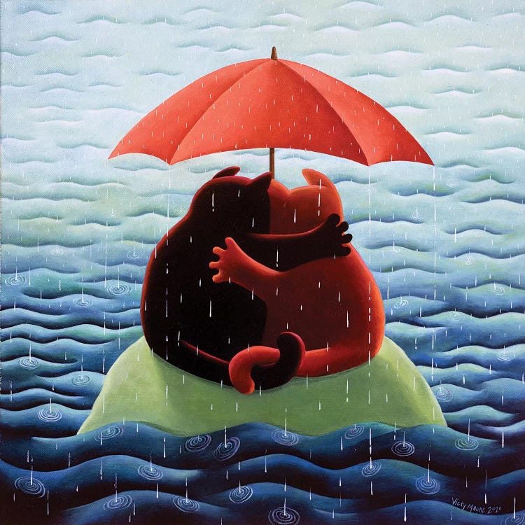 Waiting For Noah by Vicky Mount wall art