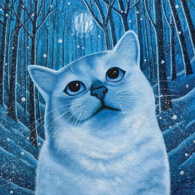 Luna by Vicky Mount framed wall art