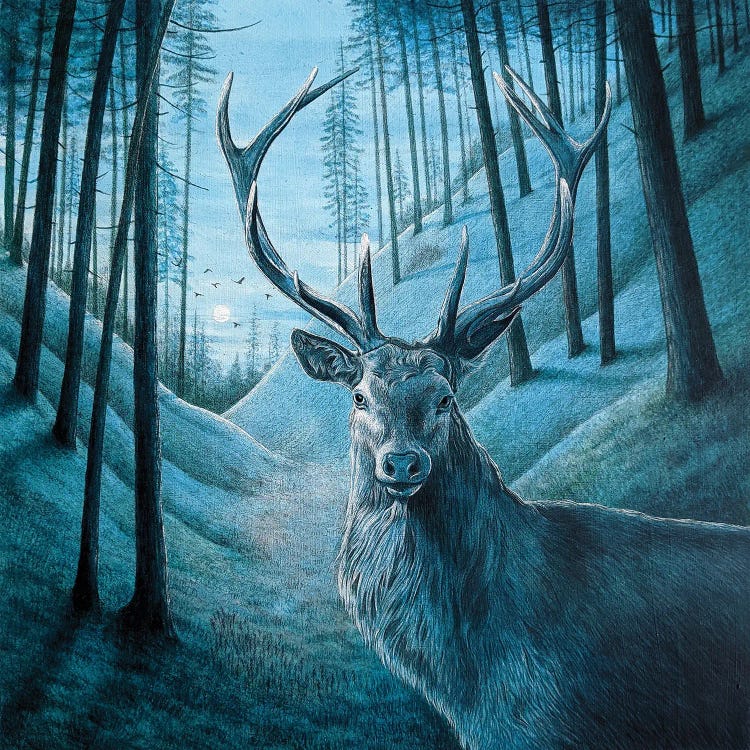 Blue Stag