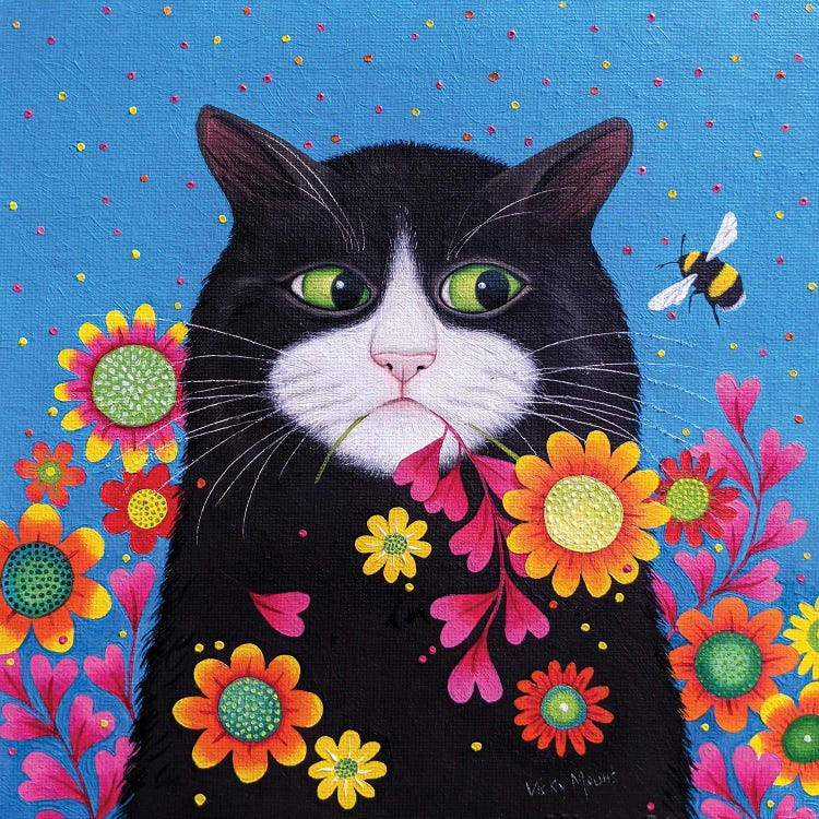 Flower Powers by Vicky Mount wall art