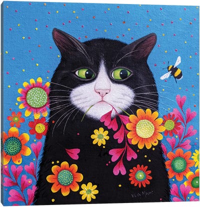 Flower Powers Canvas Art Print - Vicky Mount