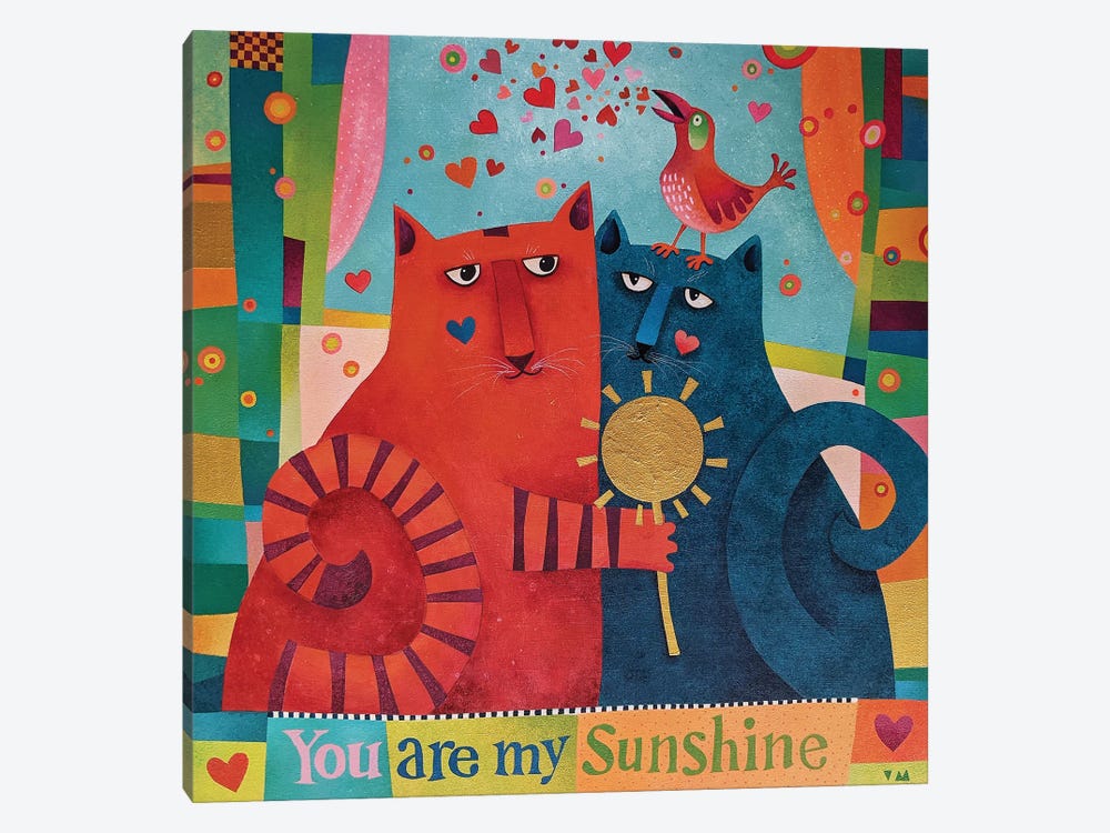 You Are My Sunshine by Vicky Mount 1-piece Canvas Art Print