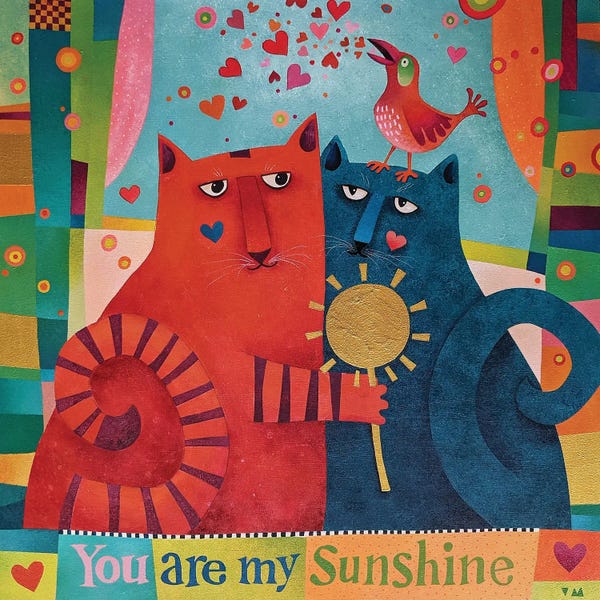 Orange Cats: You Are My Sunshine by Vicky Mount