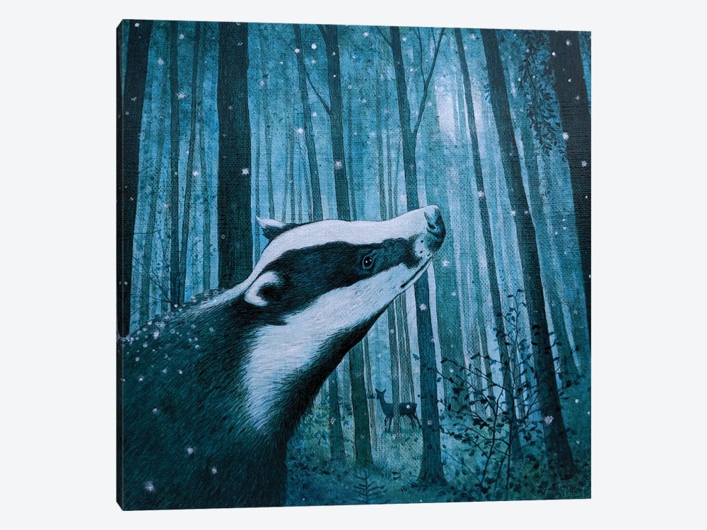Beyond The Wild Wood by Vicky Mount 1-piece Canvas Artwork