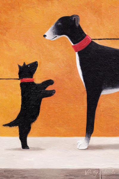 Big Hound by Vicky Mount framed wall art