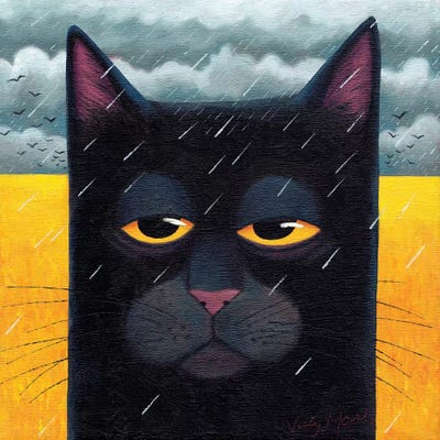 Bird Brain by Vicky Mount canvas print