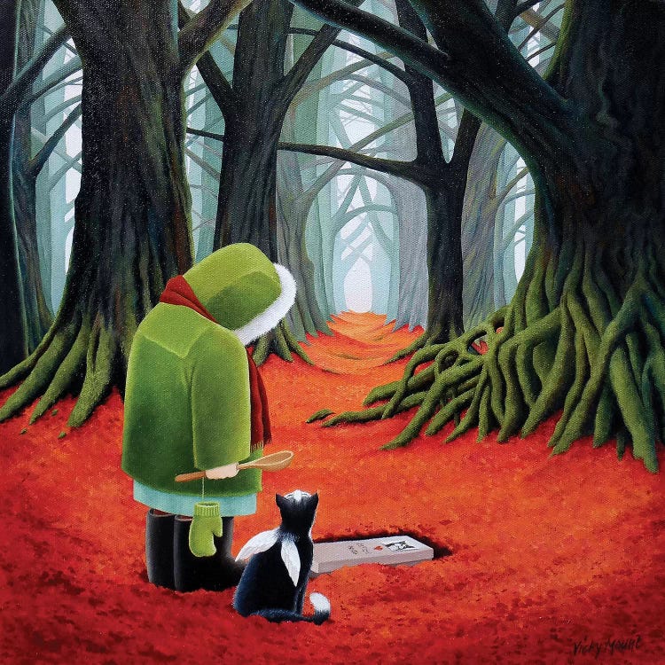 Cinnabar Path by Vicky Mount wall art