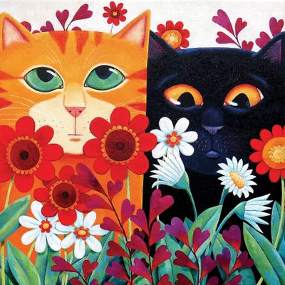 Emily's Cats by Vicky Mount canvas print
