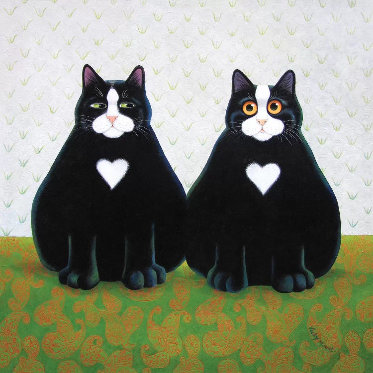 Eric & Shaun by Vicky Mount wall art