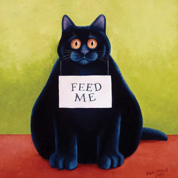 Cats: Fat Cat by Vicky Mount