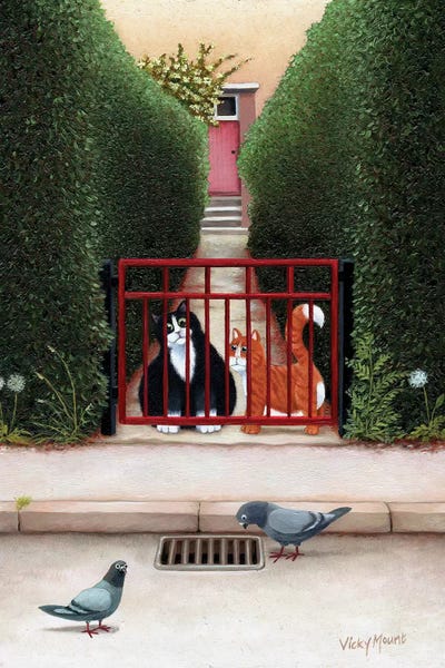 A Privet View by Vicky Mount framed wall art