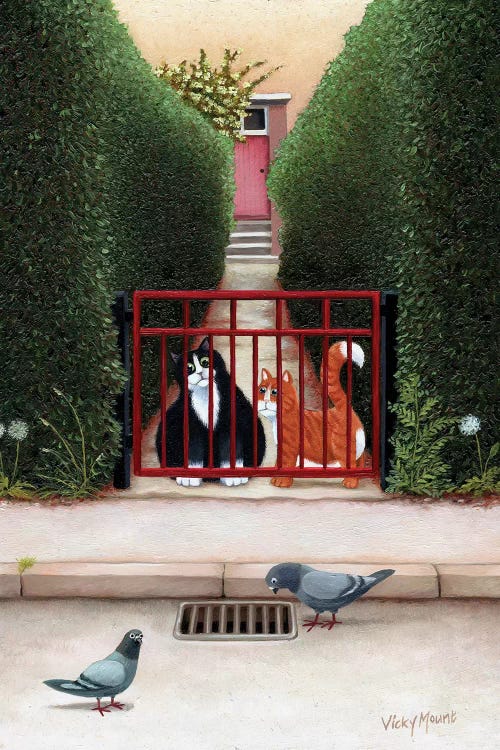 A Privet View by Vicky Mount wall art