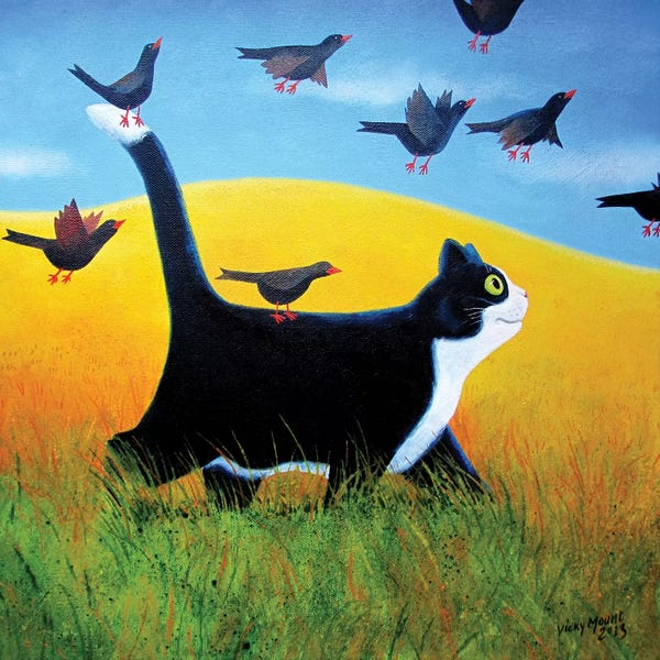 Tuxedo Cats: Going Places II by Vicky Mount