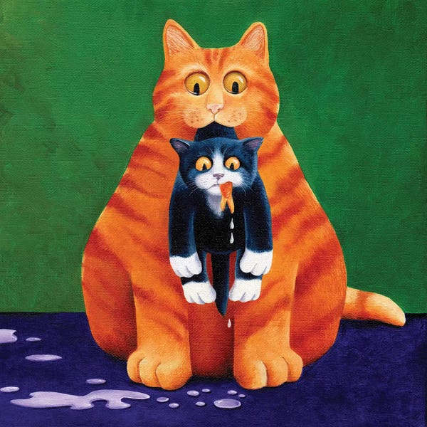 Orange Cats: Goldfish Gone by Vicky Mount