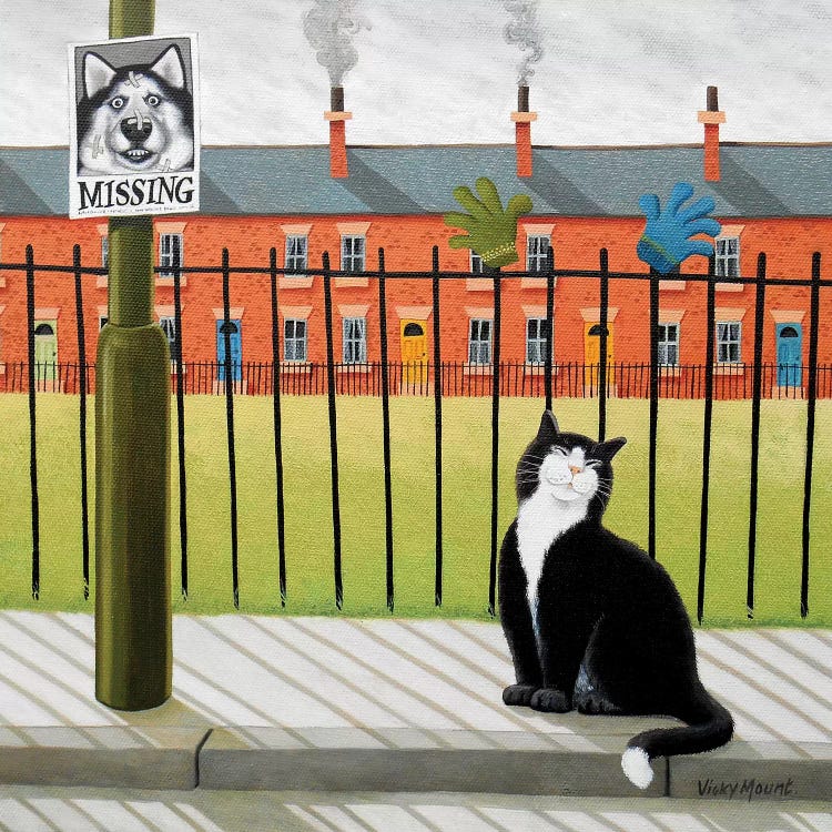 A Vacancy by Vicky Mount wall art