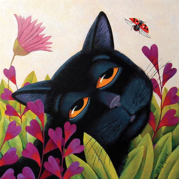 Black Cats: Ladybug by Vicky Mount