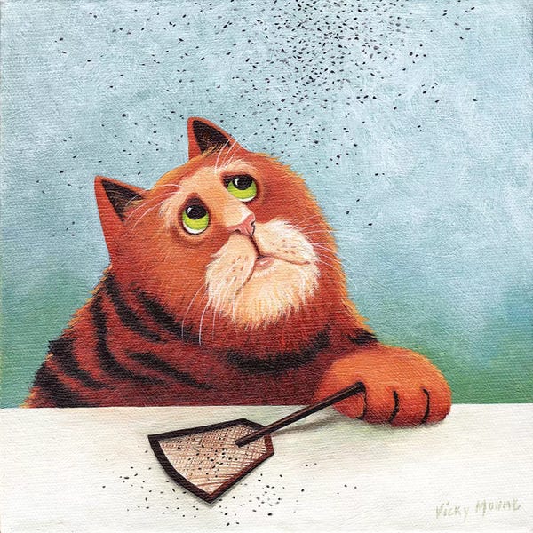 Orange Cats: Midges by Vicky Mount