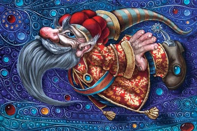 Magic Flight I by Victor Molev metal wall art