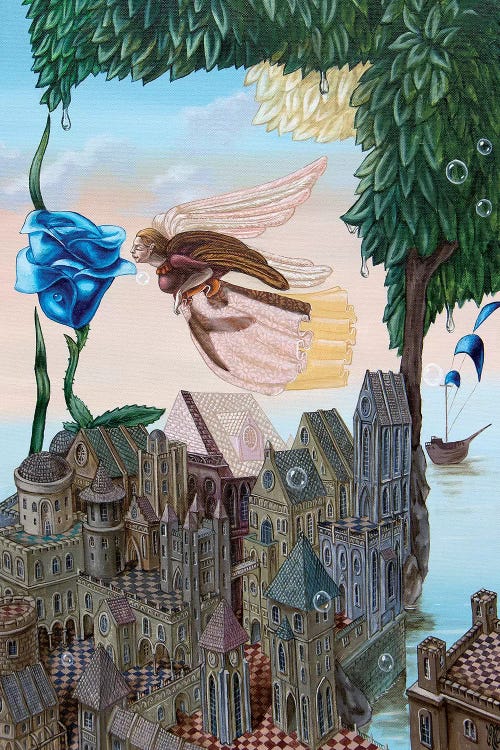 Prophetic Dream Of Theodore Herzl by Victor Molev wall art