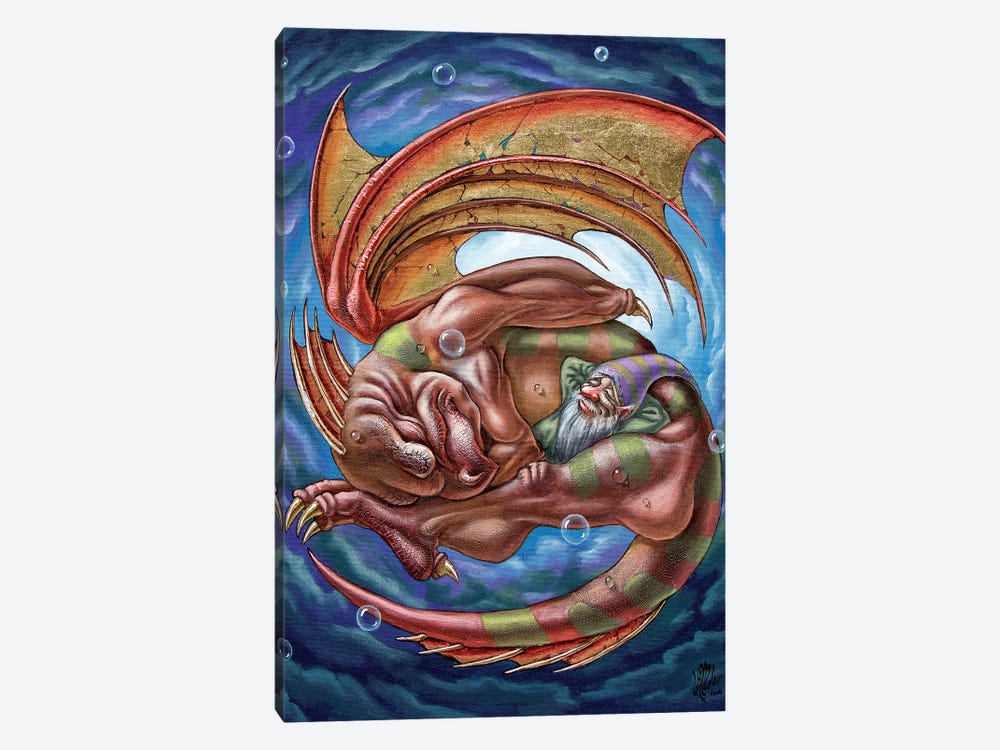 The Second Dream Of A Celestial Dragon by Victor Molev 1-piece Canvas Artwork