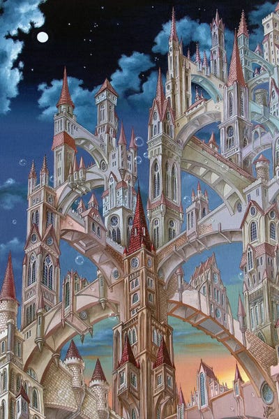 Victor Molev: City Of Wandering Towers by Victor Molev