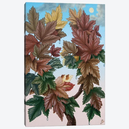 Flora Autumn Canvas Print #VMO31} by Victor Molev Canvas Wall Art