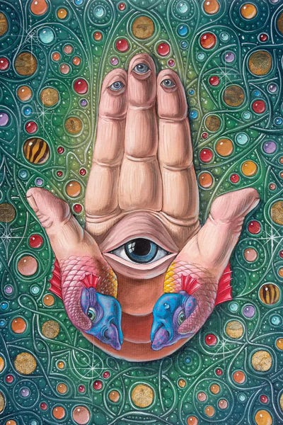 Judaism: Hamsa by Victor Molev