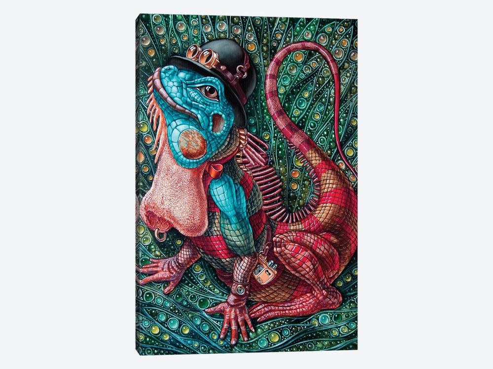 Iguana by Victor Molev 1-piece Art Print