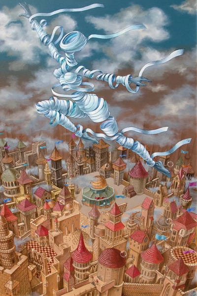 Israel: Jerusalem Mirage by Victor Molev