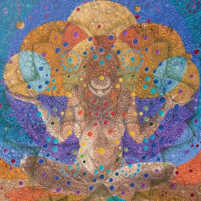 Mandalla by Victor Molev canvas print