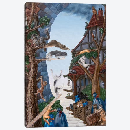 Andrew Lloyd Webber Canvas Print #VMO4} by Victor Molev Canvas Print
