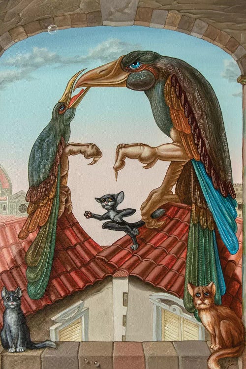 Mona Lisa - Air by Victor Molev wall art
