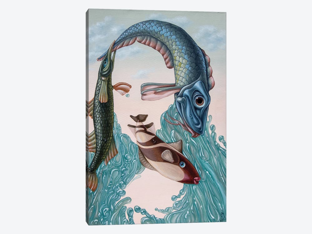 Mona Lisa -Water by Victor Molev 1-piece Art Print