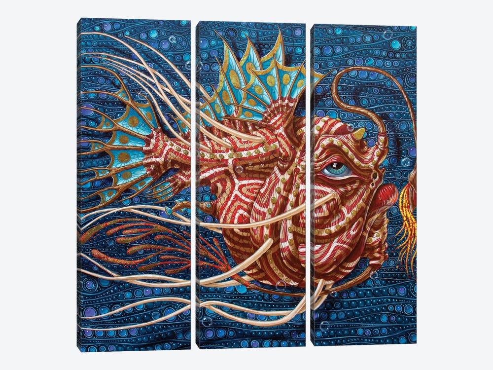 Anglerfish by Victor Molev 3-piece Art Print