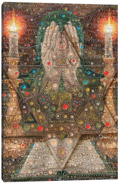 Shabat Canvas Art Print - Religion & Spirituality Art