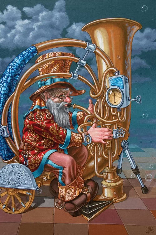 Tuba by Victor Molev wall art