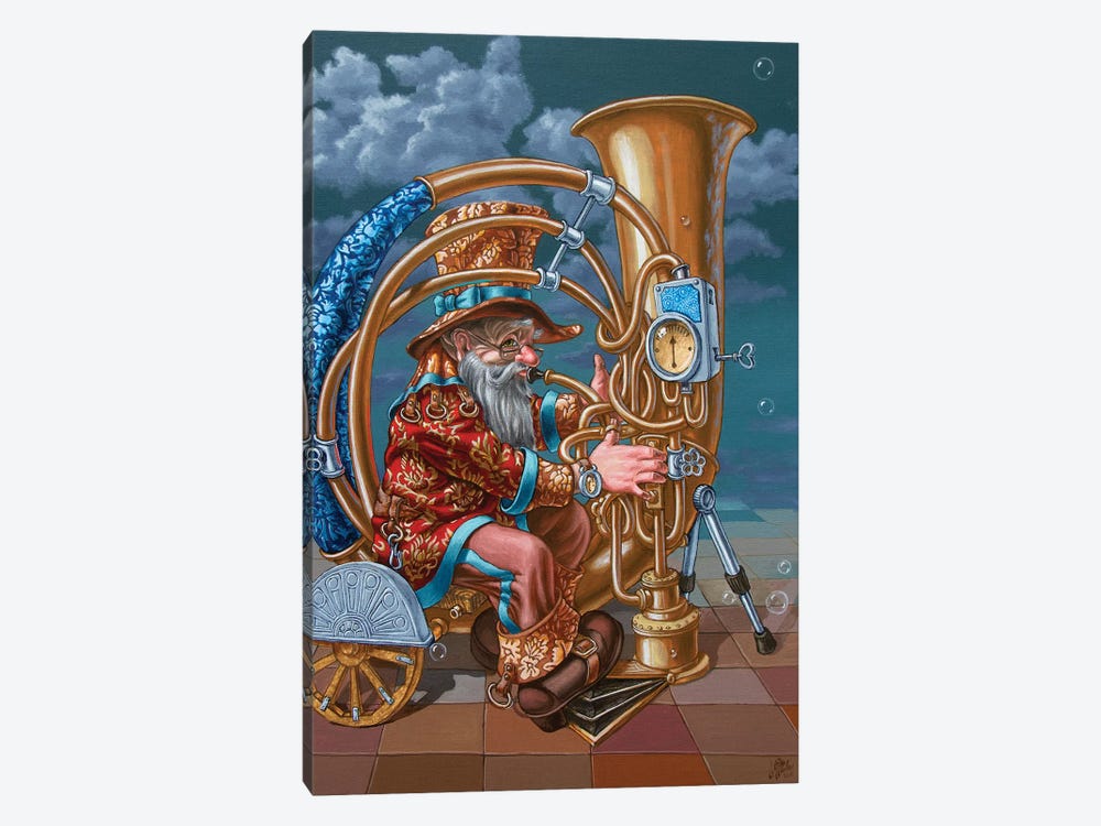 Tuba by Victor Molev 1-piece Canvas Artwork