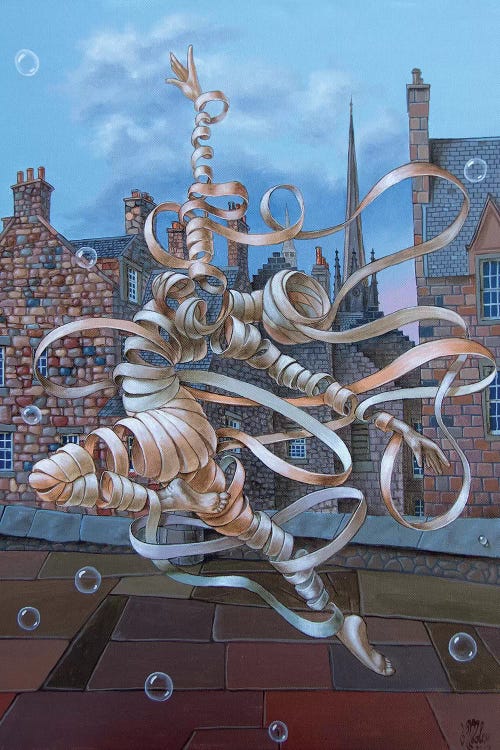 Edinburgh by Victor Molev wall art